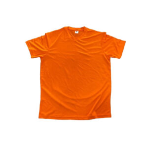 Orange Eyelet T-Shirt